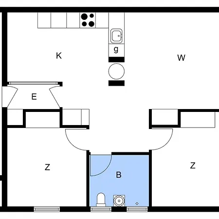 M210-vaeggerlose-botolundvej-112 Holiday home Boto By